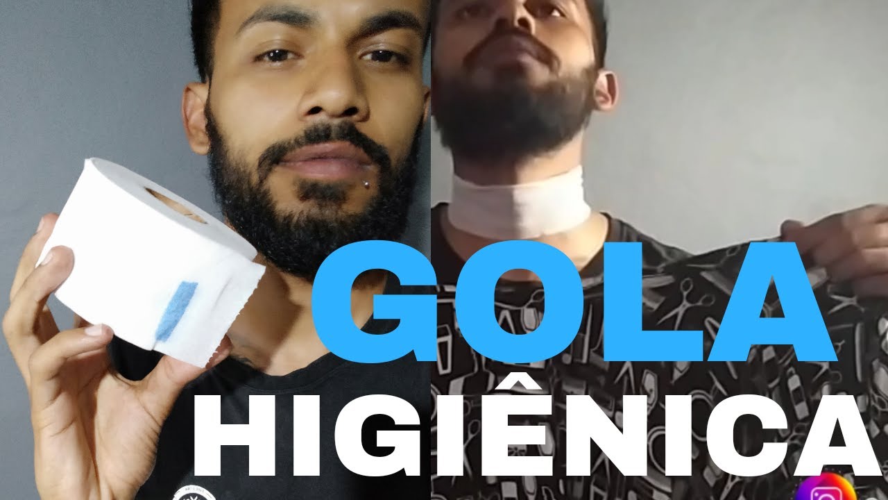 gola higiênica para barbearia como usar