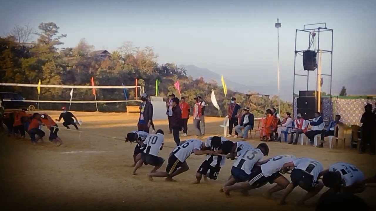 64th SANSA Tug of War semi final maichon vs Theiva.