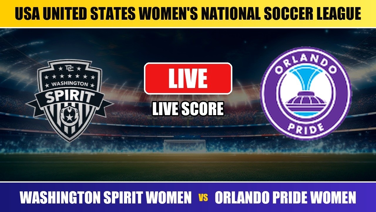 Washington Spirit Women vs Orlando Pride Women Live Score
