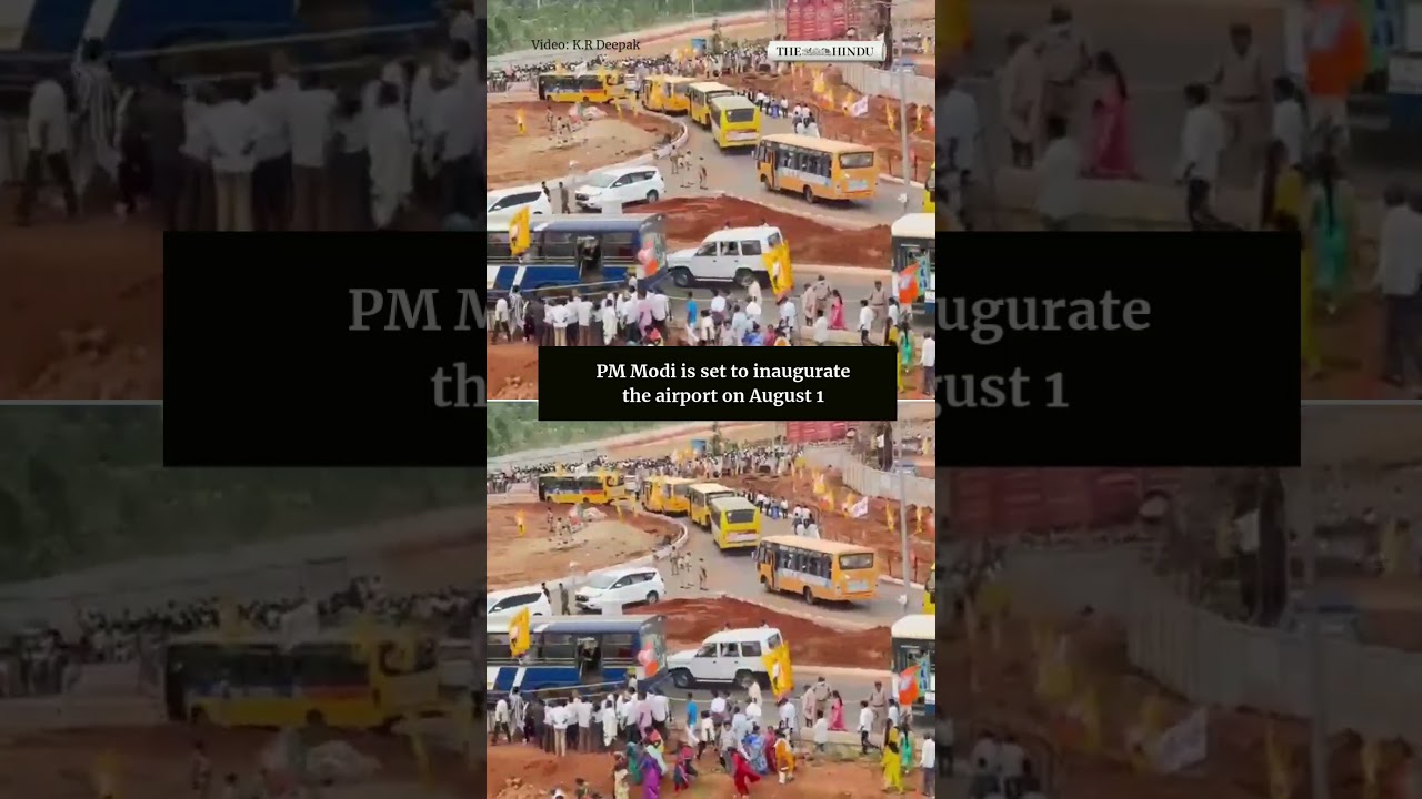 People arrive in large numbers ahead of PM Modi's Andhra visit