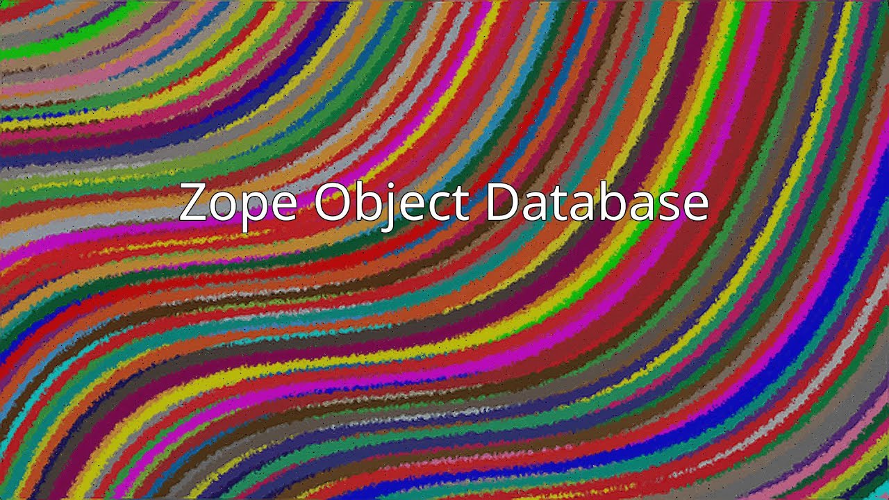 Zope Object Database