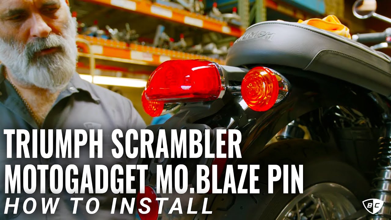How to Install Motogadget mo.blaze Pin Turn Signals on Triumph Bonneville T100/T120 Liquid Cooled