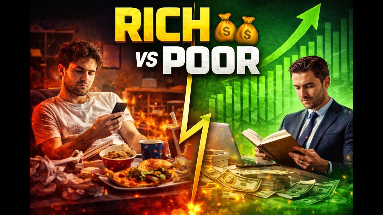 Rich vs Poor Habits (Backed by Research) | 10 Habits That Change Your Life