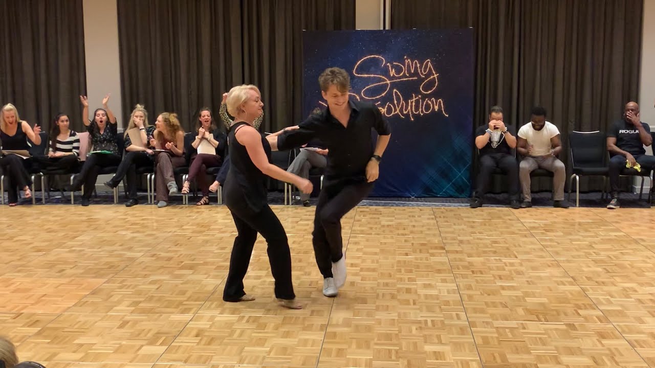 Joel Torgeson & Deborah Székely- 1st in Inv. Jack & Jill - Swing Resolution 2020 - West Coast Swing