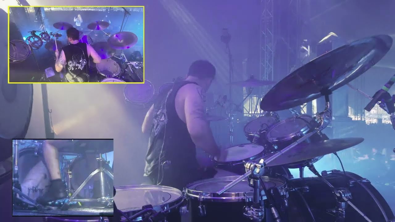 Isaac Faulk Drum Cam | Blood Incantation - 