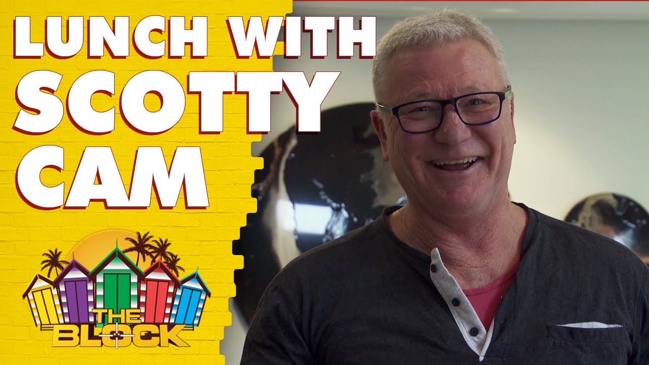 Scott Cam invites Jimmy and Tam to a barbecue at his Block apartment | The Block 2020