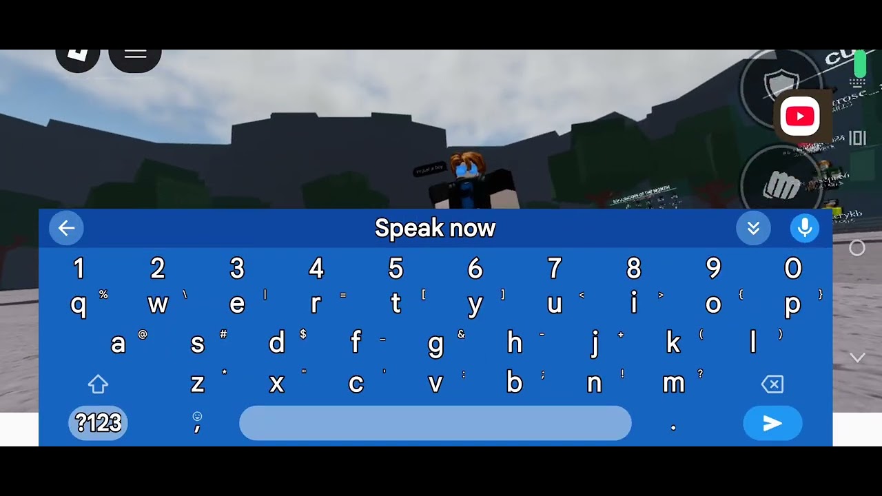 I am both recording at the same time with my friend 