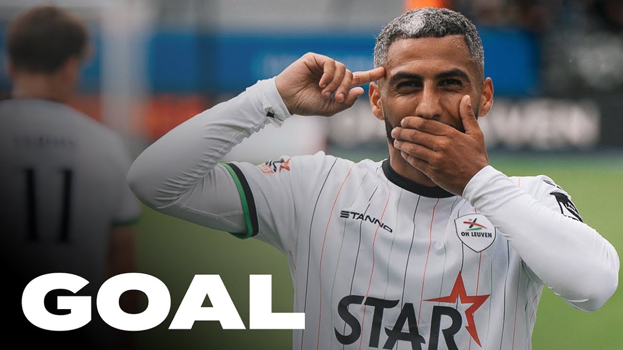 GOAL! Youssef Maziz maakt de 2 - 0 tegen Sporting Charleroi