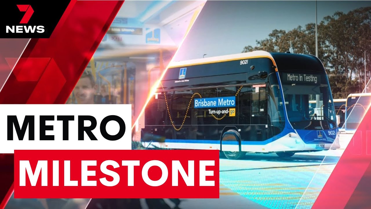 Brisbane Metro line opens between Eight Mile Plains and UQ  | 7NEWS