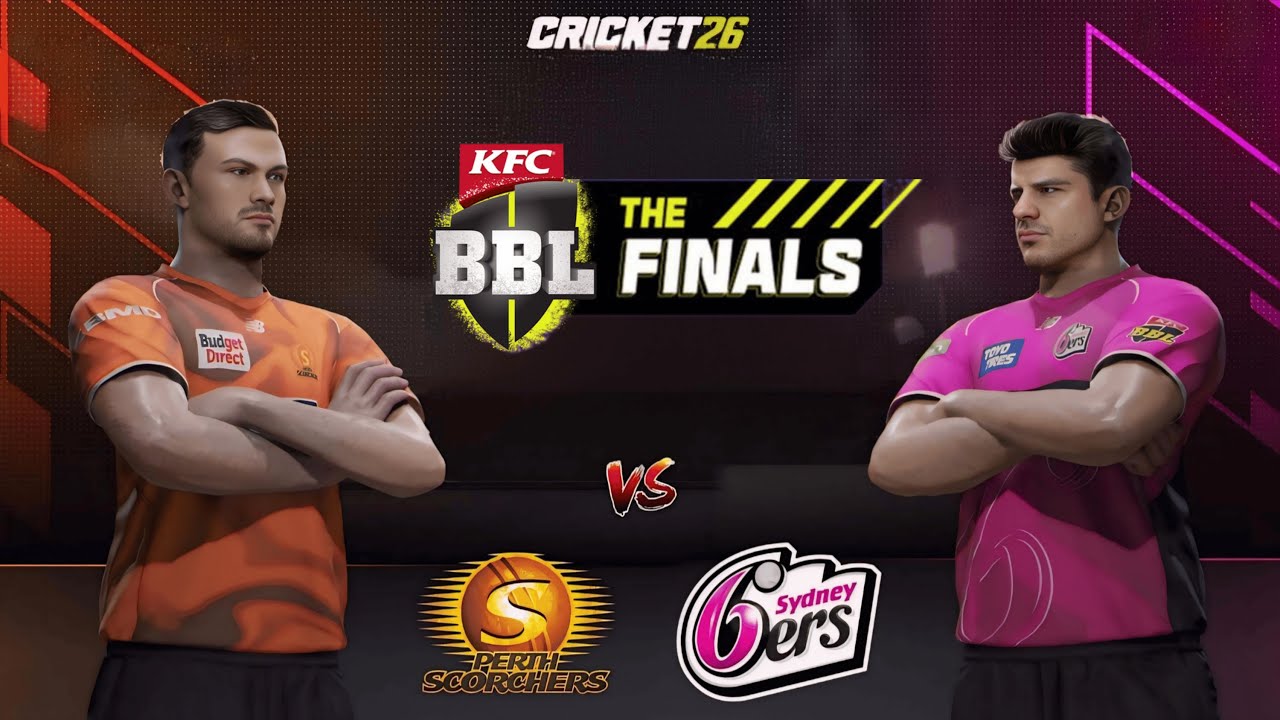 🔴 Perth Scorchers vs Sydney Sixers T20 Match Final BBL 2026 | Cricket 26 Live - SR Gamer