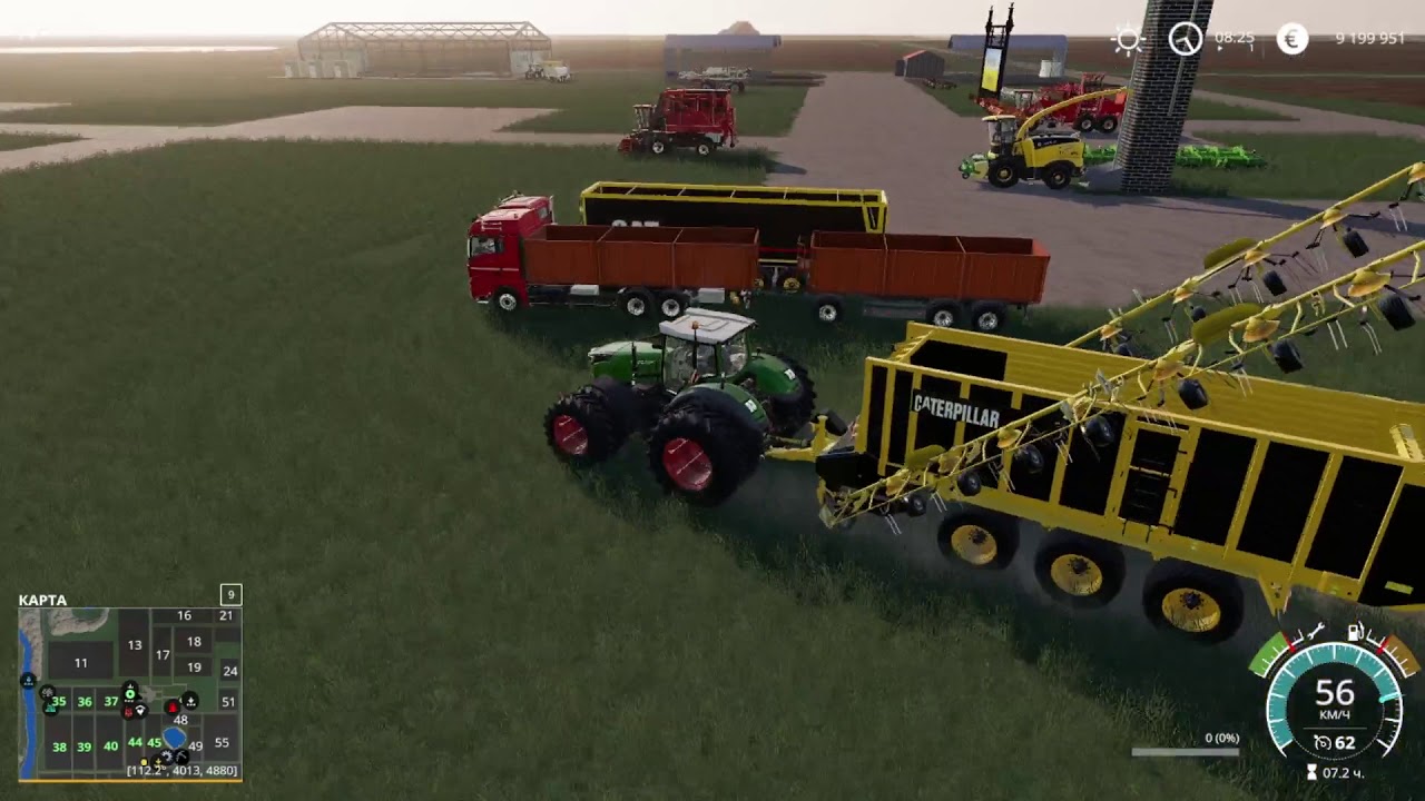 Farming Simulator 19. FS 19. PV County 16x Multifruit & Factory Map