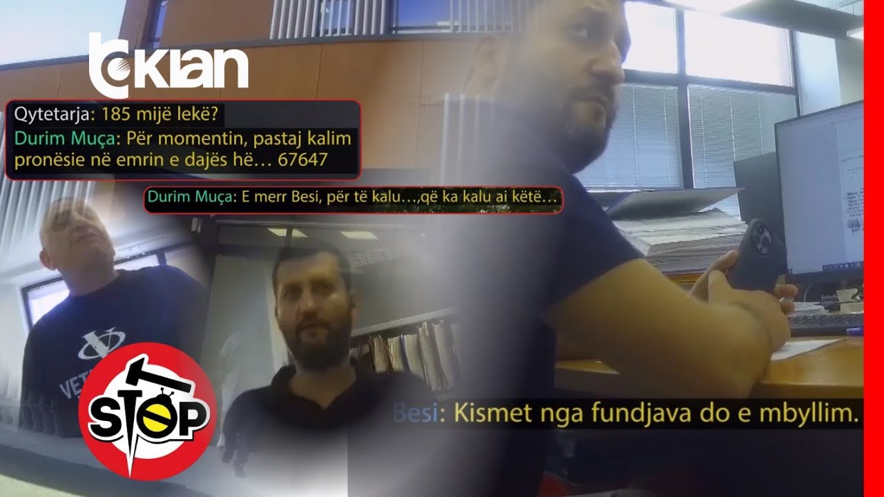 Stop/“E kryme, unë vë drejtora”, sekseri i Kadastres zhvat për një certifikatë, video–8 Shtator 2025