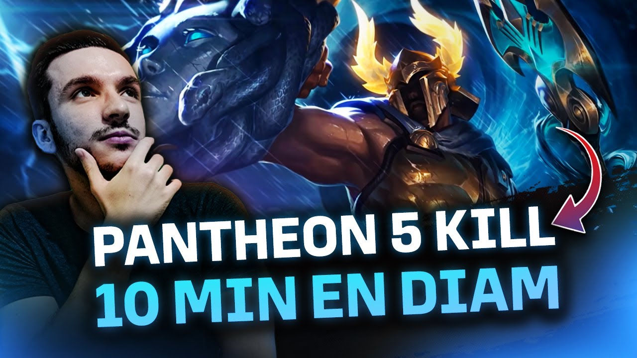 [GUIDE lol] Comment passer diamant au top facilement avec Panth&eacute;on ? ( Pantheon vs Darius)