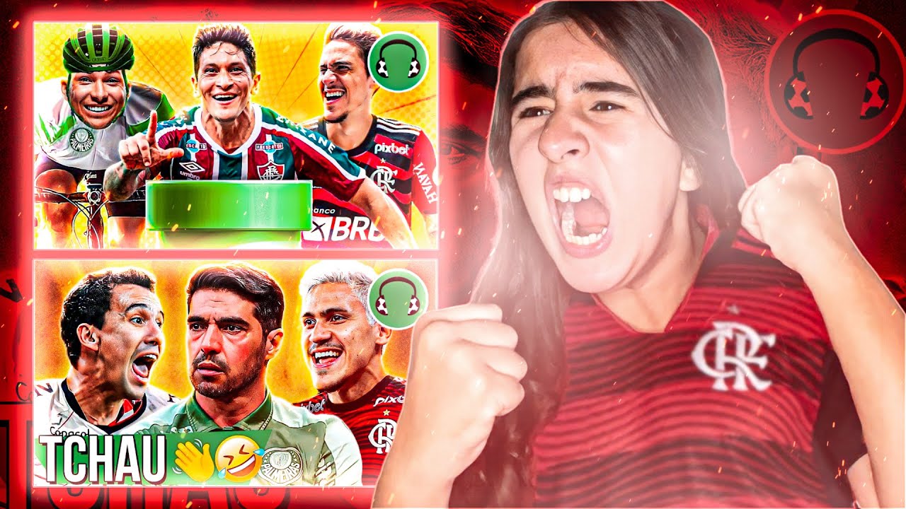 REACT/♫ PALMEIRAS ELIMINADO! 🤣FLAMENGO E ATHLETICO NA FINAL!🔥/♫ BRASILEIRÃO É SÓ ZUEIRA 2022 pt.2