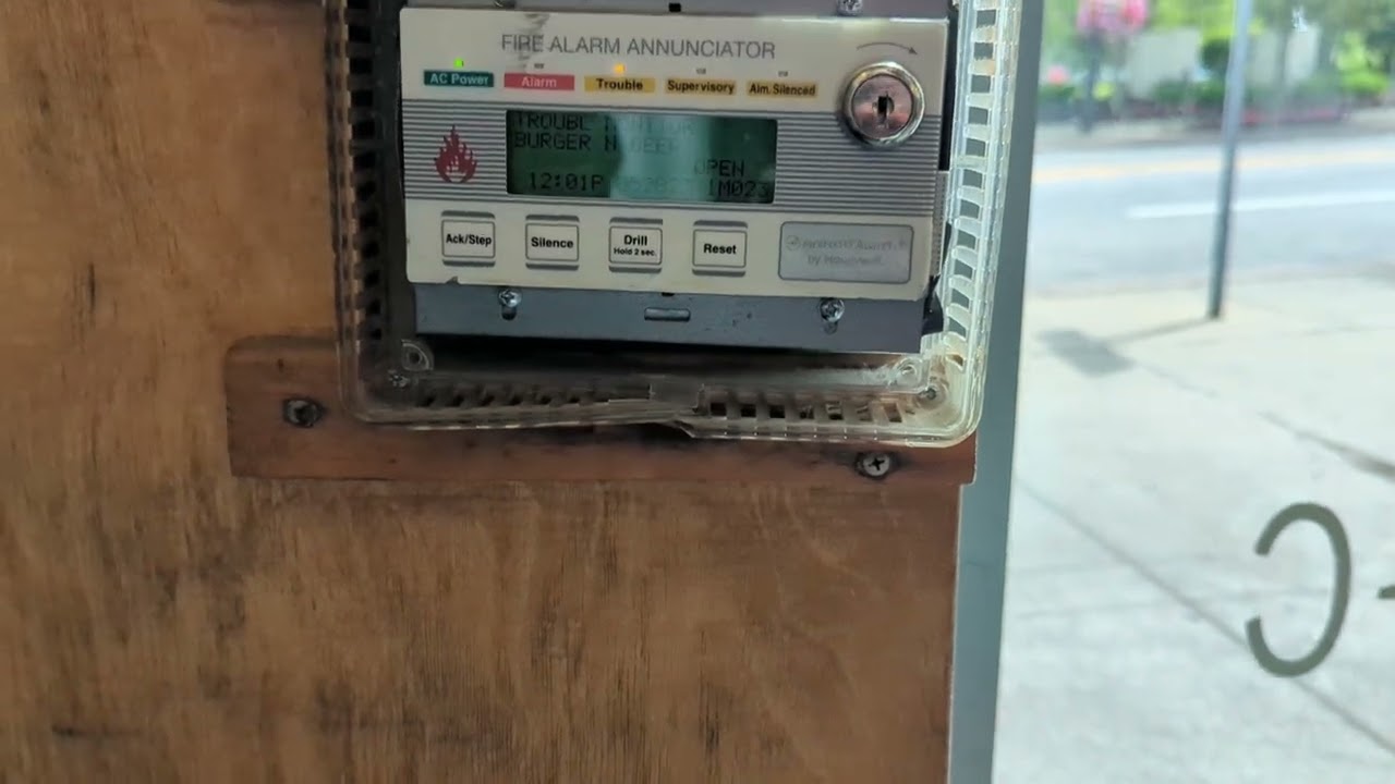 Fire Alarm Annunciator Advisory