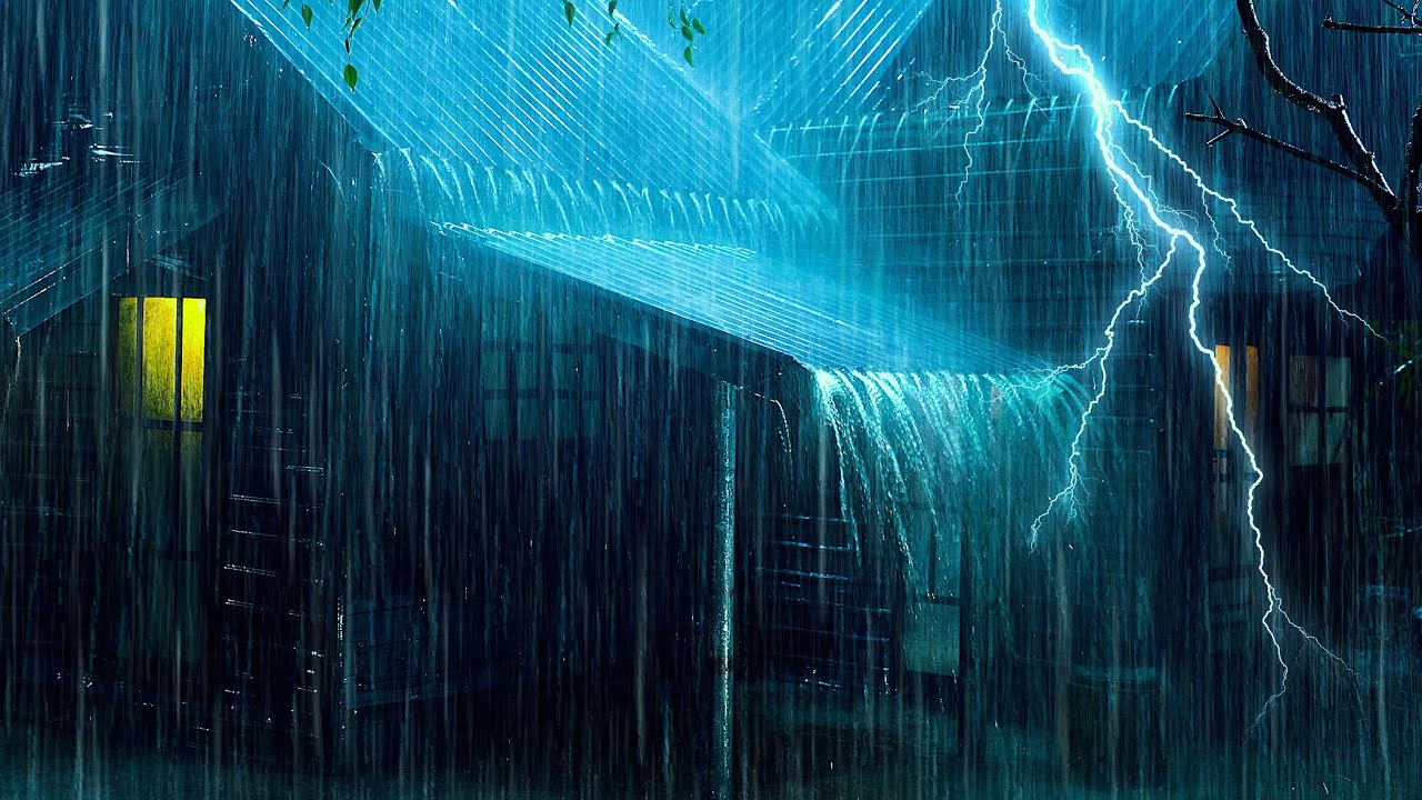 Perfect Rain Sounds For Sleeping And Relaxing - Great Ambiance for Peaceful Sleep, Study, Relaxation