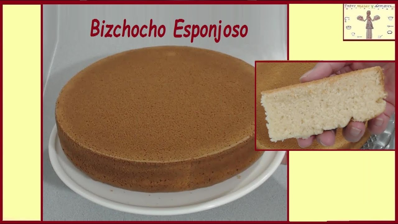 Bizcocho esponjoso  (de la Torta de Moka)