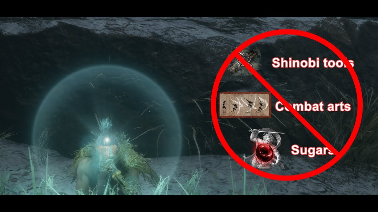Sekiro: Divine Heir Gauntlet (No tools/Combat arts/Sugars)