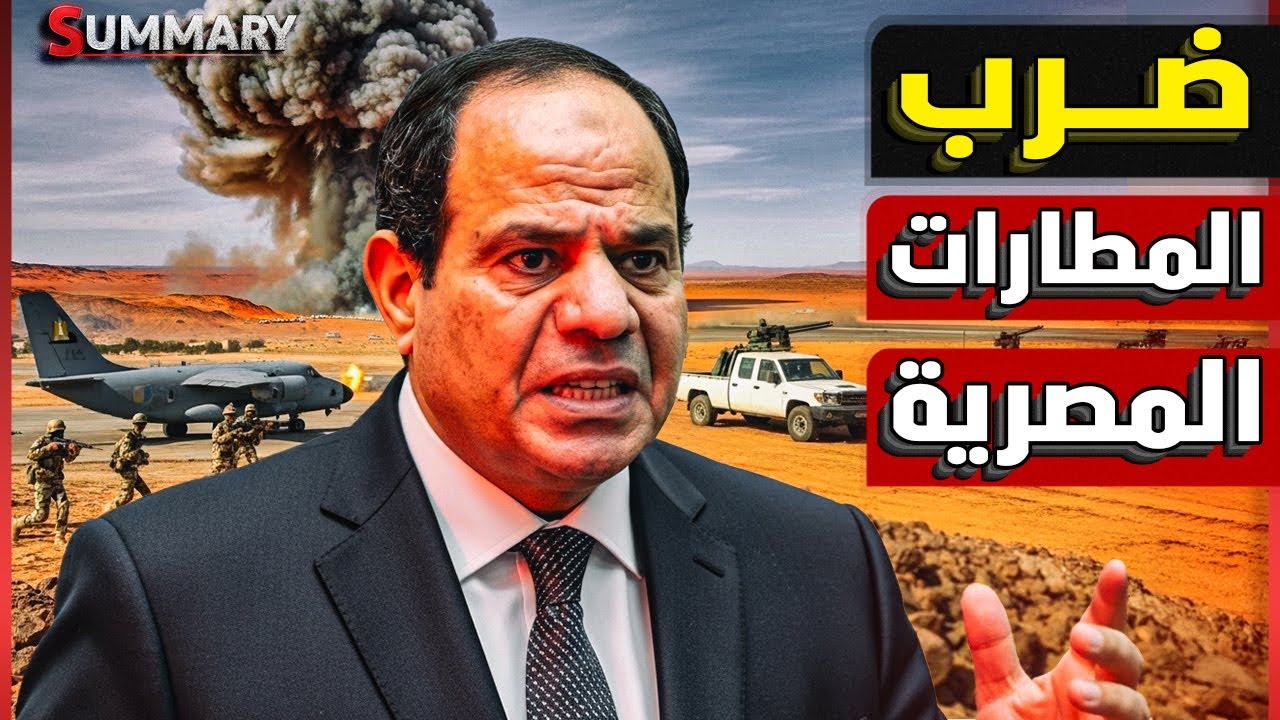 عاجل | اقتراب ميليشيا الدعم السريع من أهم مطار مصري و المقاتلات المجهولة&nbsp;تتدخل&nbsp;من&nbsp;جديد
