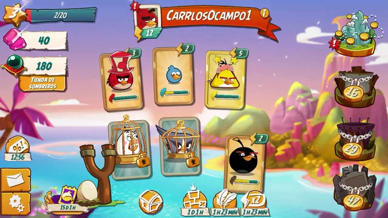 Angry Birds 2 - Nivel 6 al 13