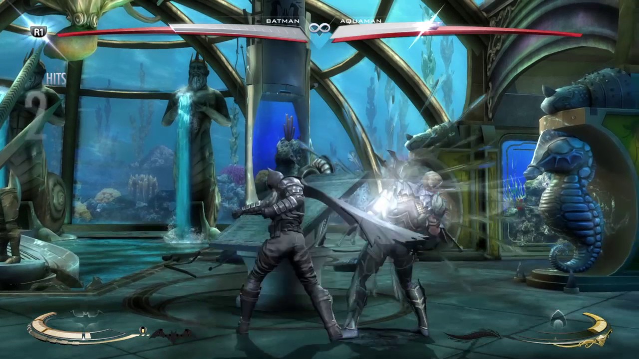 Injustice: Gods Among us- Batman vs Aquaman