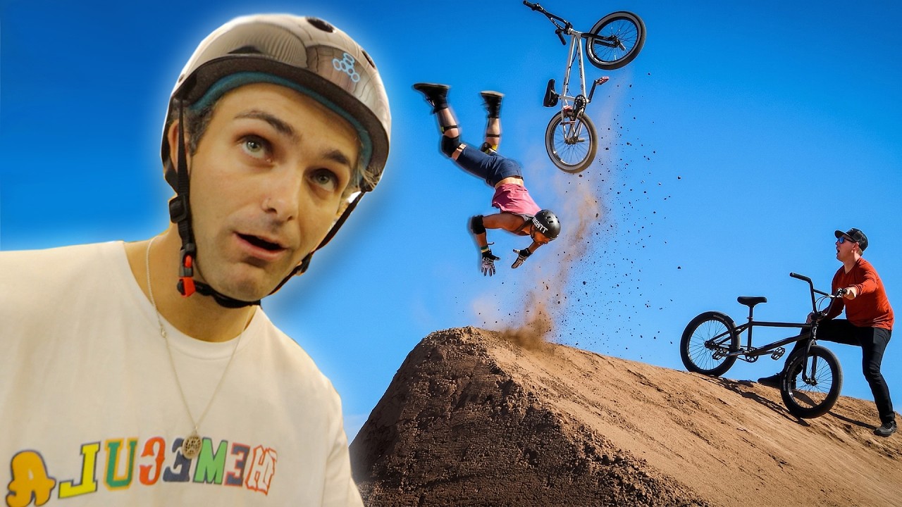 Attempting Impossible BMX Tricks At 2023 Glendale Supercross!
