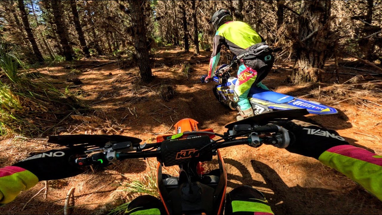 Following PRO SHERCO NZ rider JACOB REFOY | EndlessDirtbiking Trailride