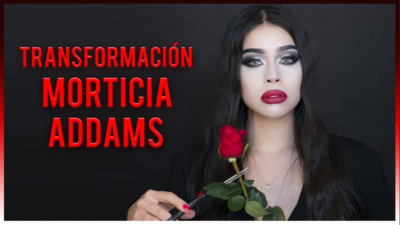 MAQUILLAJE DE MORTICIA ADDAMS🌹/ HALLOWEEN 2018 / @ALEXIABEGA