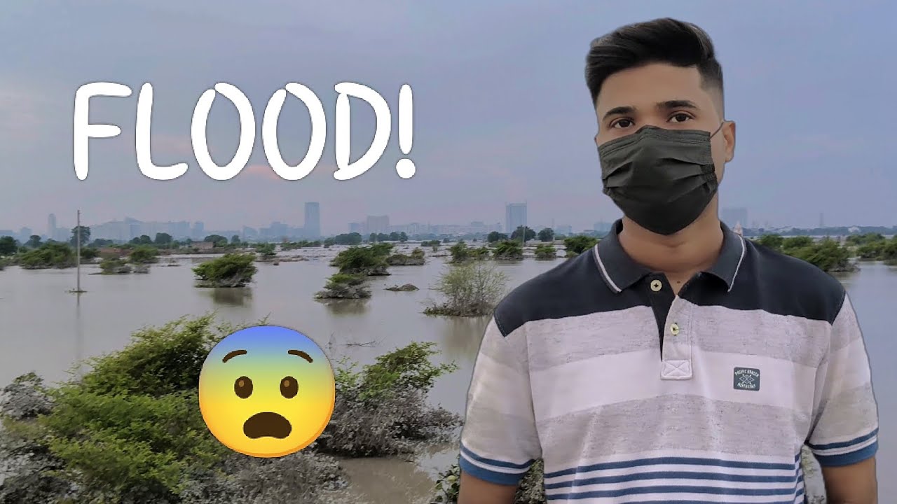 We are covering flood affected areas around the Yamuna river!