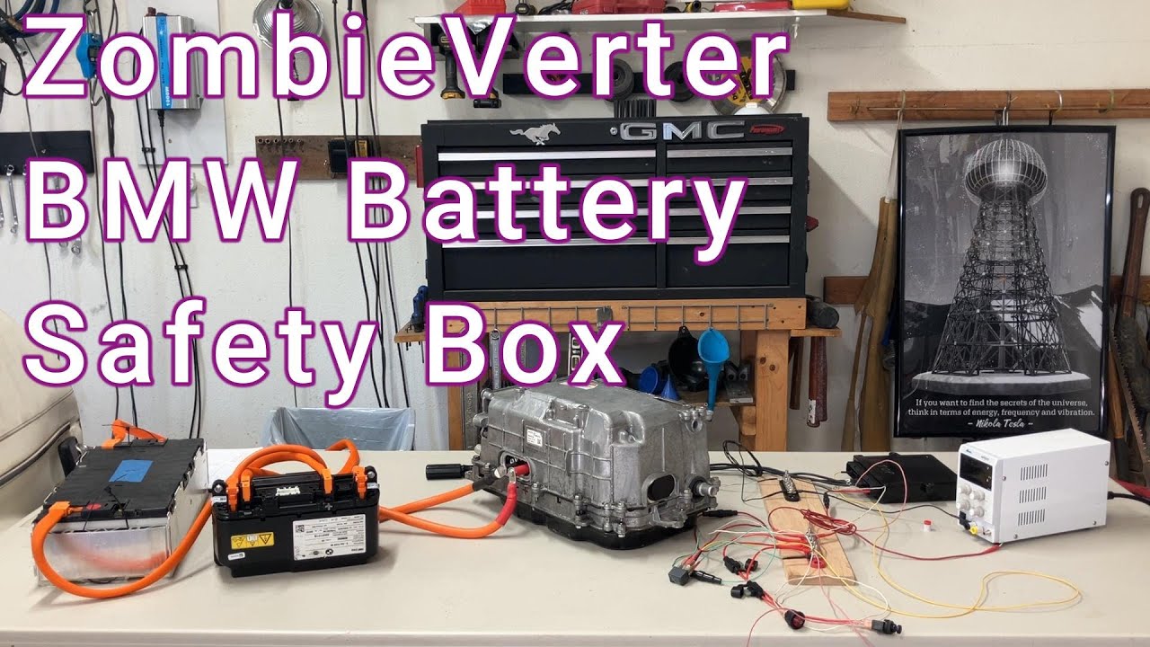 ZombieVerter VCU Prius Inverter BMW 330e 530e sBox Connection 3