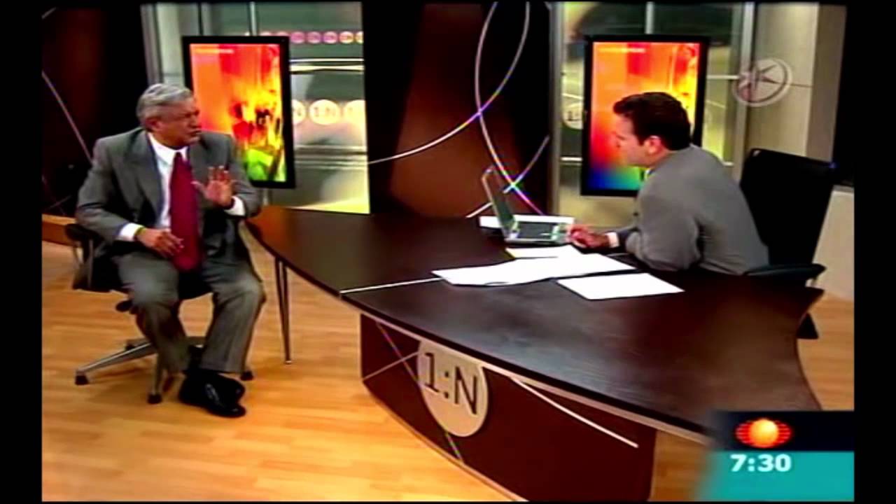 Entrevista a Andrés Manuel López Obrador en 2008