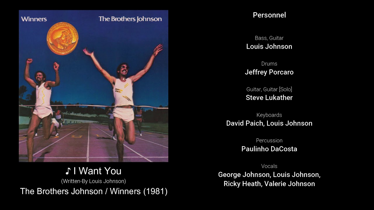 Jeff Porcaro Sound Collection Part 31 The Brothers Johnson [ Winners ] ジェフ・ポーカロ