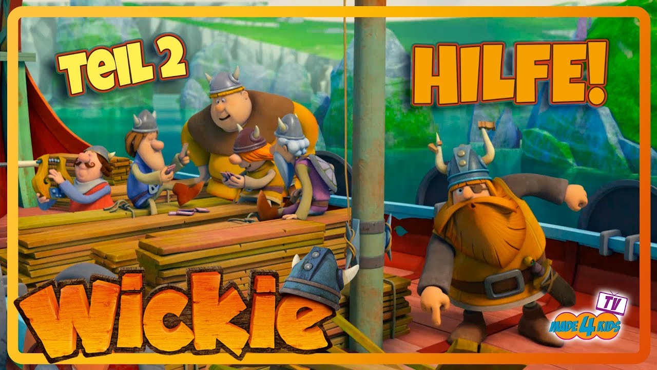 🙌HILFE! - Teil 2 - Wickie und die starken Männer - made 4 kids TV - Deutsch🙌
