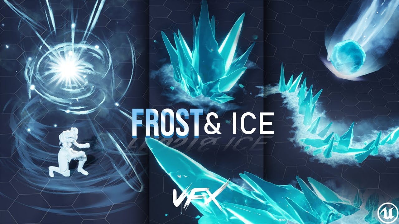 Advanced Frost & Ice VFX Unreal Engine Preview