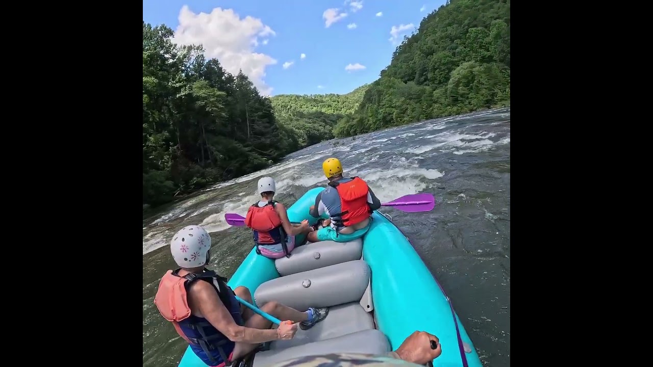 Rafting the ledges of the Ocoee River in Tennessee #rafting #vacation #summer #ocoeeriverrafting