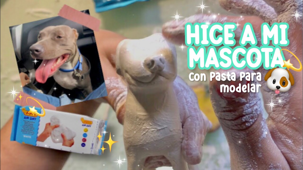 HICE A MI MASCOTA | Esculpiendo con Pasta para Modelar
