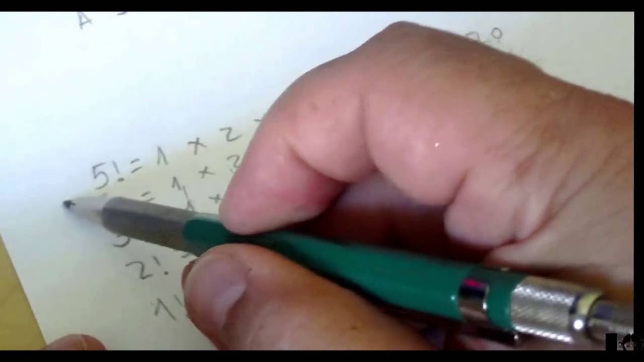 N&uacute;meros factoriales y factorial de cero