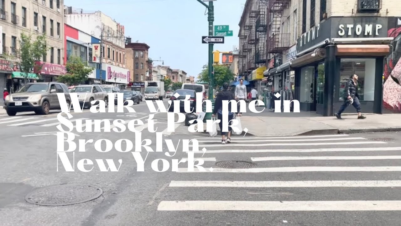 Walk with me in Sunset Park, Brooklyn, New York.