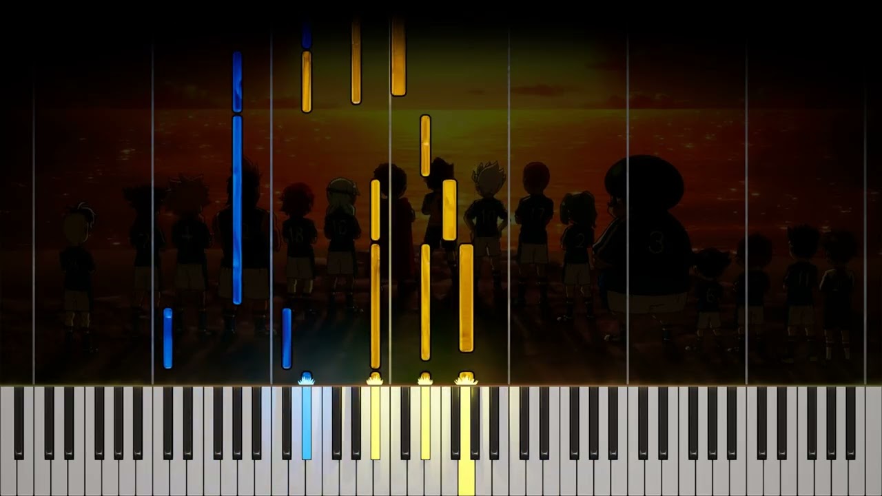 [Keysight] Inazuma Eleven OST - Houmurareta Kibou (Piano)