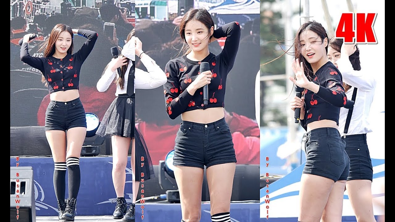 180519 (끝까지 손 흔들어주는) 모모랜드 연우 직캠  (MOMOLAND Yeonwoo Talk) 울산 진하 PWA세계윈드서핑대회 개막식 by BusanWolf
