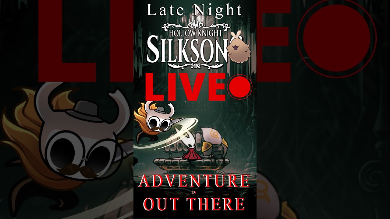 GROAL THE GREAT HAS FALLEN!! The adventure continues! Night Hollow Knight: Silksong Part #18 LIVE