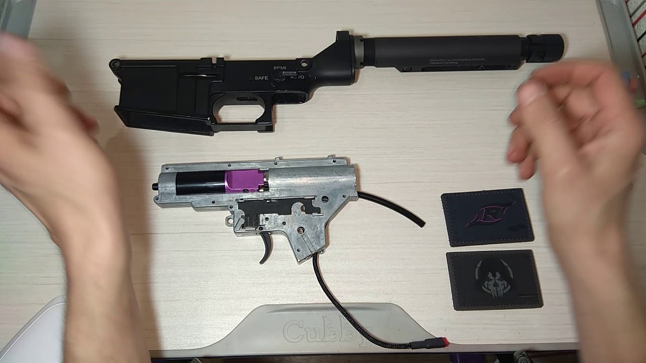 Wraith co2 stock установка в A&K SR25