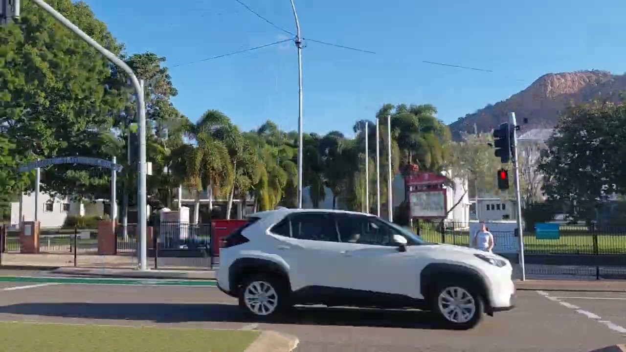 Driving In Townsville, Castle Hill, City, The Strand