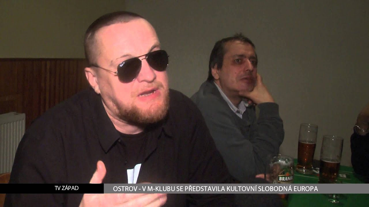 Ostrov: V M-klubu se představila kultovní Slobodná Europa (TV Západ)