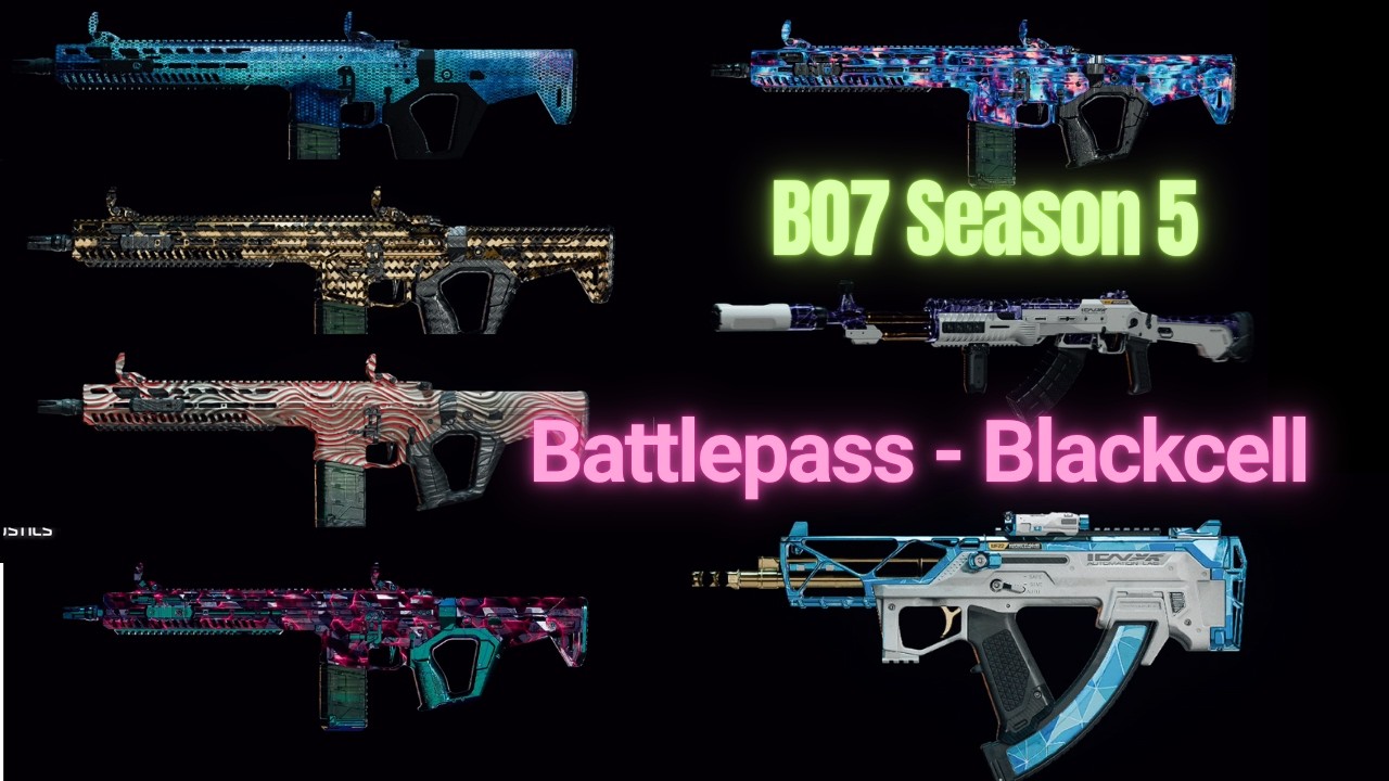 BO7 Season 5 Blackcell Battlepass *new* Camo, blueprint , Operator | Call of Duty