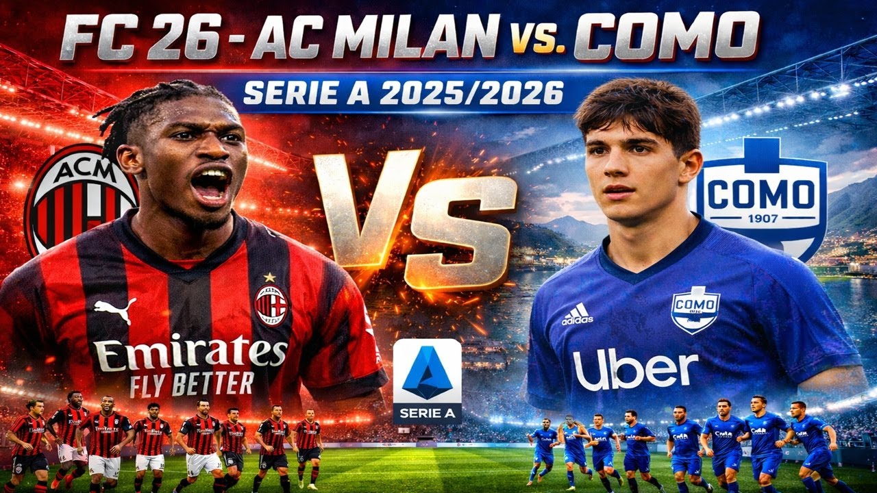 FC 26 - AC Milan vs Como | Serie A 2025/2026