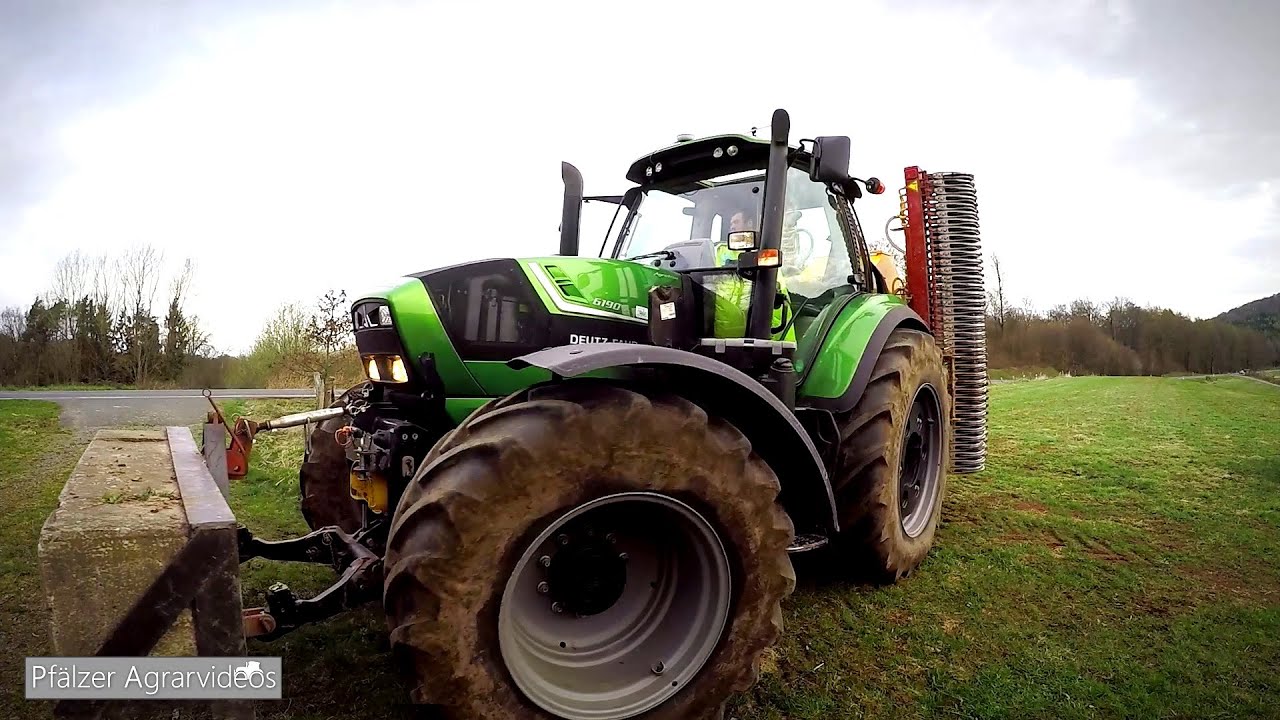 GRÜNLAND NACHSAAT mit VREDO 5,8m SCHLITZGERÄT und AGROTRON 6190P