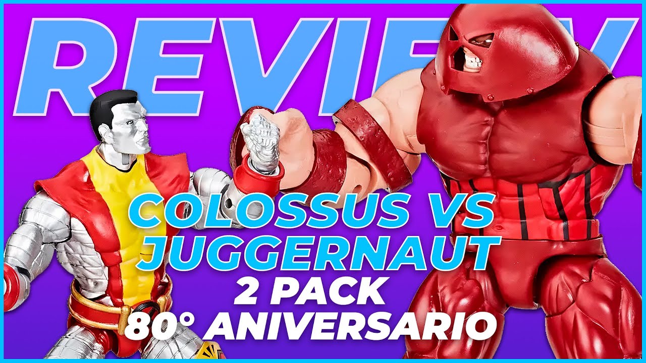 🤜🏻🤛🏼 PELEA DE COLOSOS - Review 2-PACK COLOSSUS VS JUGGERNAUT - Marvel Legends - Español | GEEKSONAS