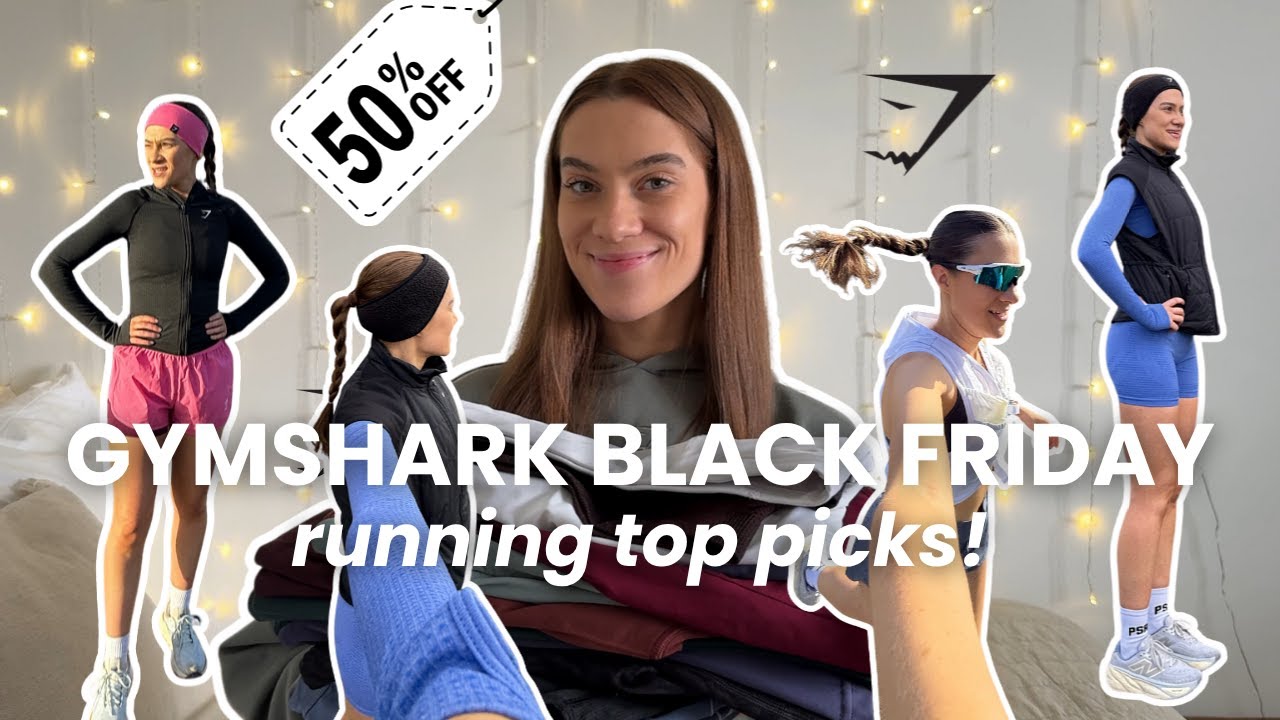 GYMSHARK BLACK FRIDAY SALE 🦈 TOP PICKS FOR RUNNERS! extra discount 'TORIFIT10'