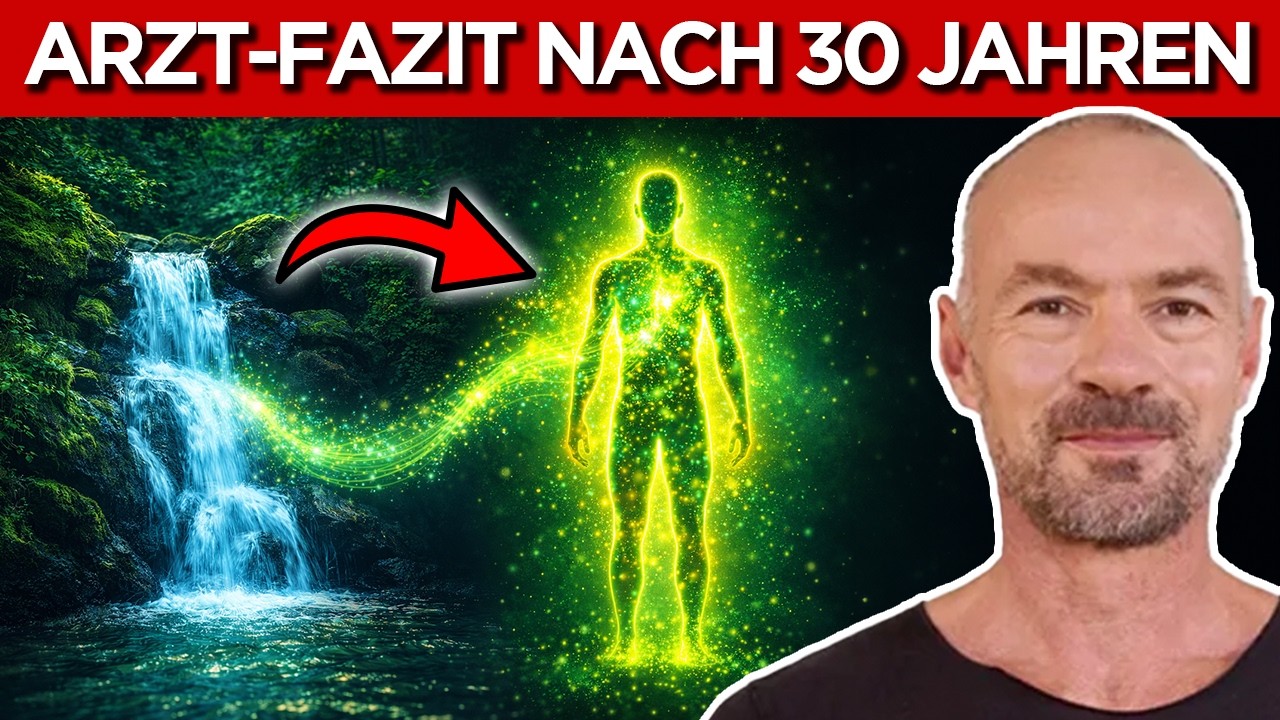 Arzt nach 30 Jahren: 99% trinken das falsche Wasser